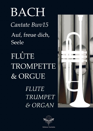 Auf, freue dich, Seele, du bist nun getröst - Trompette, Flûte et Orgue / Trumpet, Flute & Organ
