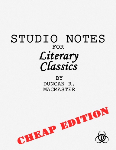 Studio Notes For Literary Classics (Cheap Edition)