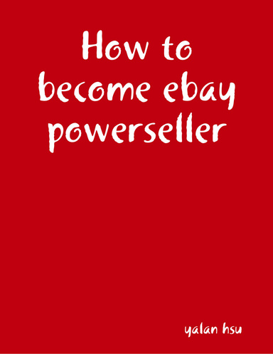 How to become ebay powerseller