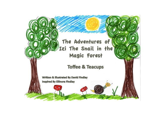 Izi The Snail - Toffee & Teacups