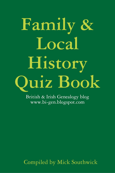 Family & Local History Quiz Book