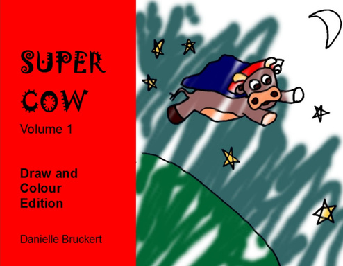 Supercow - Colouring and Drawing Edition