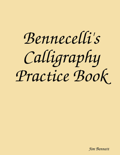 Calligraphy Practice Book