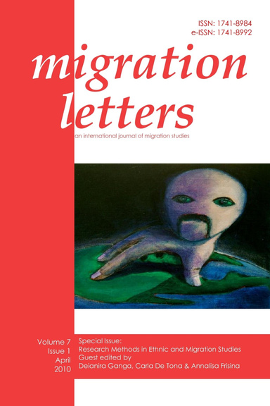 Migration Letters, Volume 7, No.1, April 2010