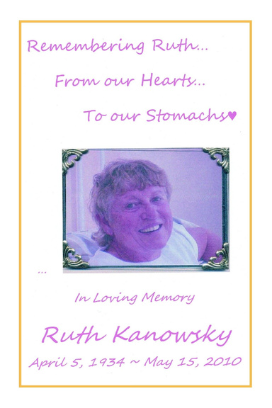 RUTH'S RECIPES