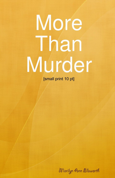 More Than Murder [small print]