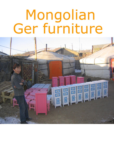 Mongolian Ger furniture