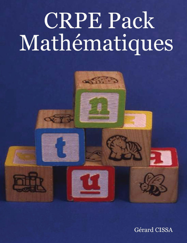 CRPE Pack Mathématiques