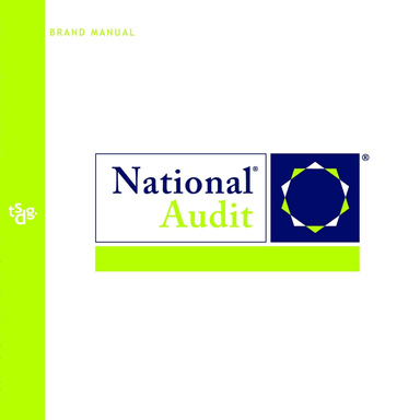 National Audit Brand Bible