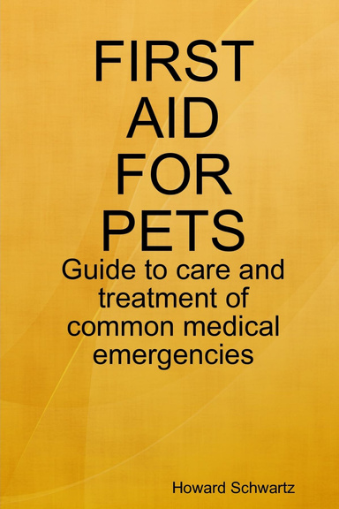 FIRST AID FOR PETS