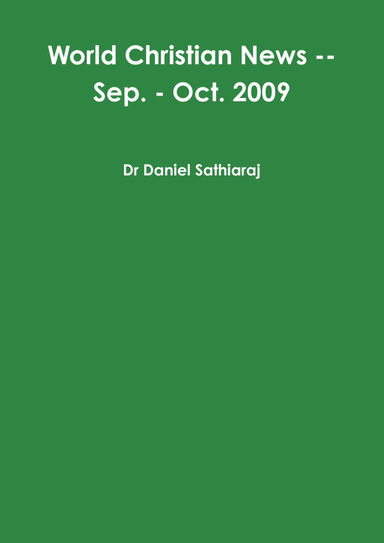 World Christian News -- Sep. - Oct. 2009