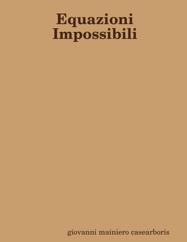 Equazioni impossibili