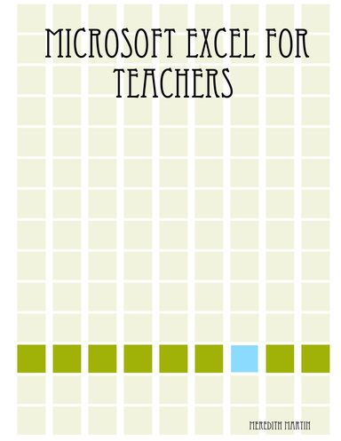 Microsoft Excel for Teachers
