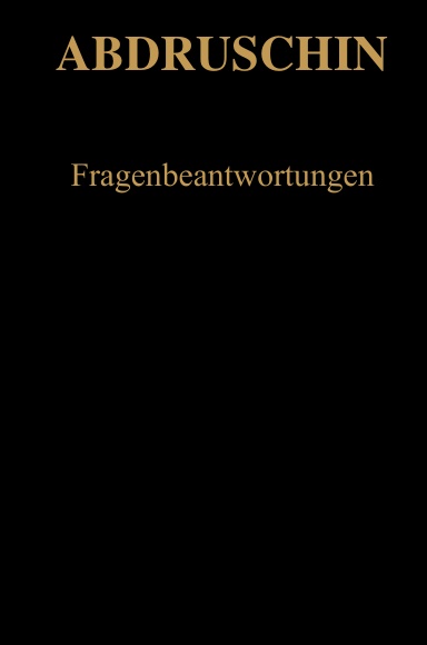 FRAGENBEANTWORTUNGEN
