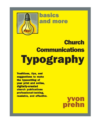Church Communications Typography