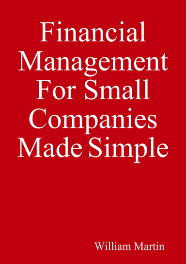 Financial Management For Small Companies