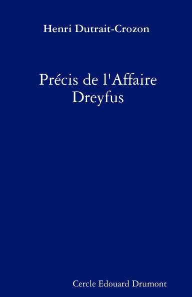 Précis de l'affaire dreyfus