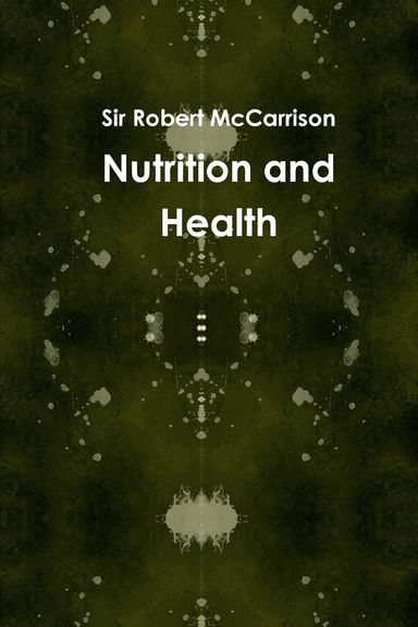 Nutrition and Health (Hardback)