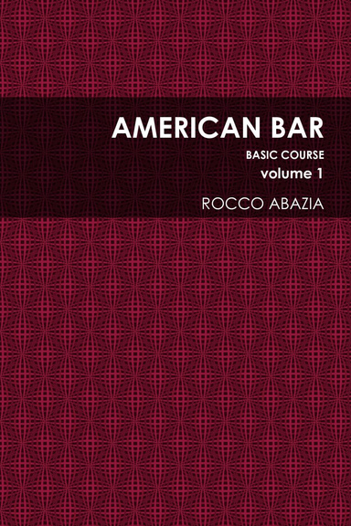 AMERICAN BAR  BASIC COURSE volume 1