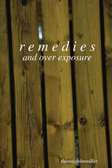 r e m e d i e s  and over exposure - First Edition Paperback (remedies, overexposure)
