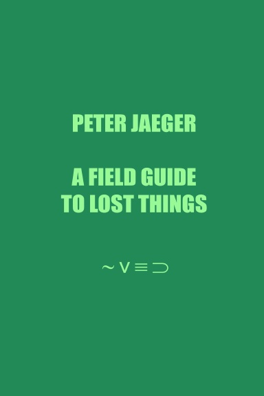 A Field Guide to Lost Things