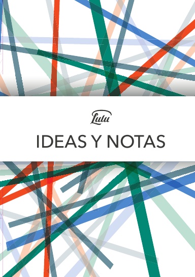 La Inspiración llena tu cuaderno - Cuaderno de composición de Lulu.com para Ideas Geométricas