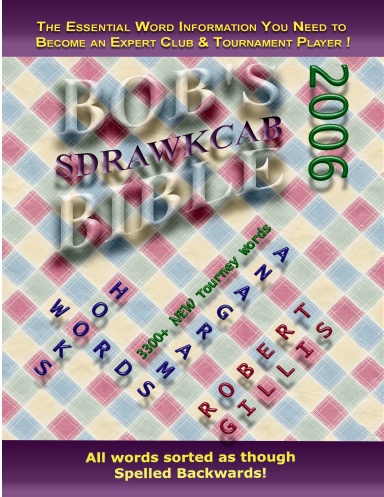 Bob's Big Print Backwards Bible Plus Words with Front Hooks