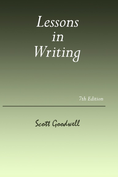 Lessons in Writing