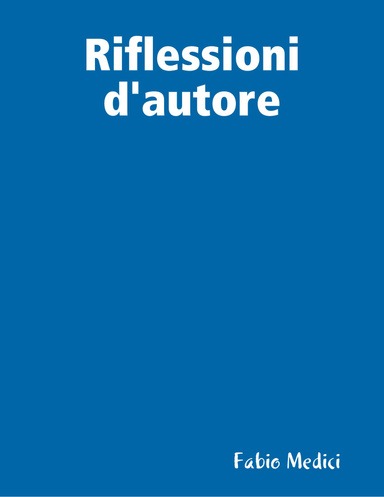 Riflessioni d'autore