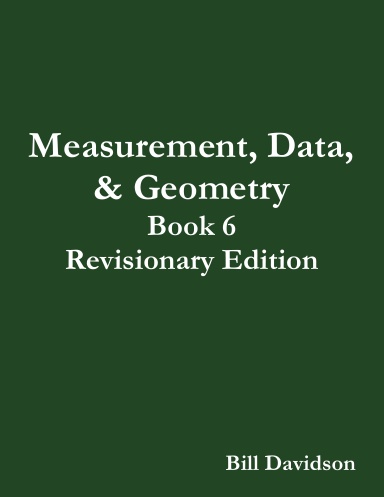 Book 6:  Measurement, Data, and Geometry