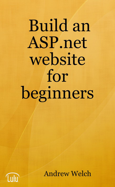Build an ASP.net website for beginners