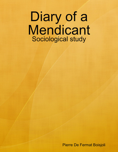 Diary of a Mendicant