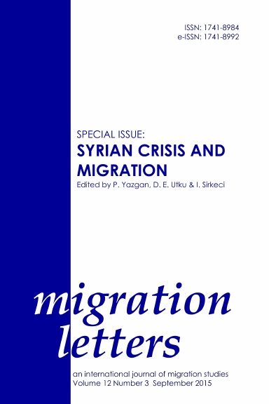 Migration Letters - Vol 12 No 3 - September 2015