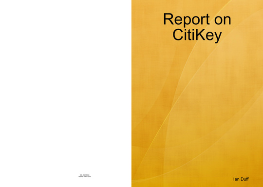 Report on CitiKey