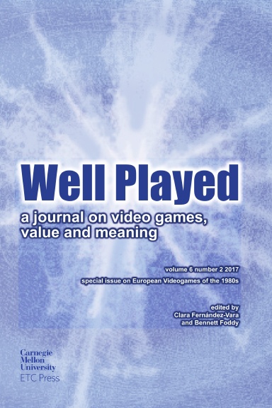 Well Played: volume 6 number 2 2017