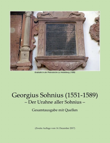 Ahnenbuch Georgius Sohnius (1551-1589)