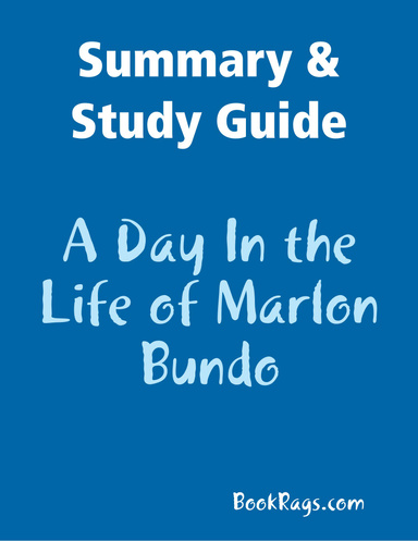 Summary & Study Guide: A Day In the Life of Marlon Bundo