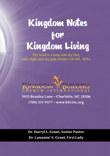 Kingdom Notes for Kingdom Living