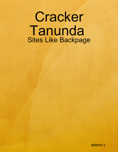 Cracker Tanunda : Sites Like Backpage