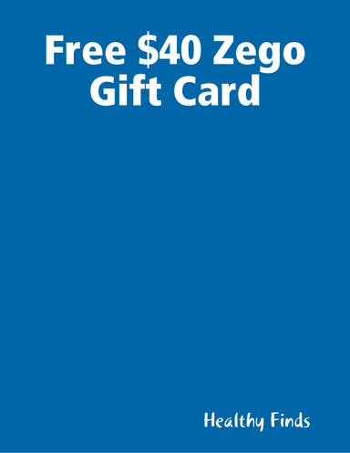 Free $40 Zego Gift Card