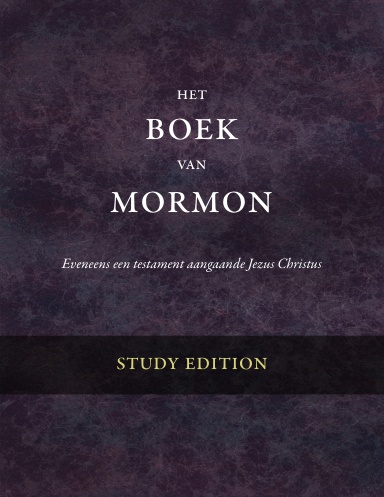 Book of Mormon Study Edition (Dutch)