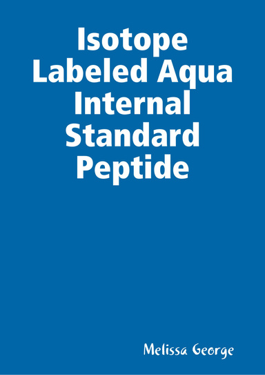 Isotope Labeled Aqua Internal Standard Peptide