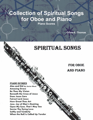 Collection of Spiritual Songs for Oboe and Piano - Piano Scores