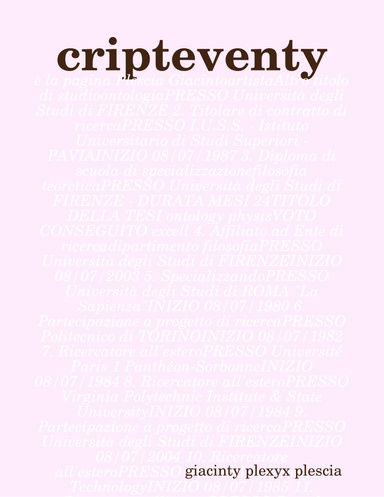 cripteventy