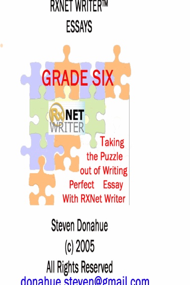 RXNET WRITER™ ESSAYS GRADE SIX