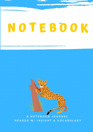 Notebook - Blue & Gold