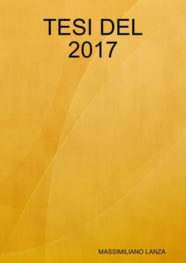 TESI DEL 2017