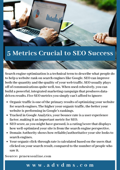 5 Metrics Crucial to SEO Success