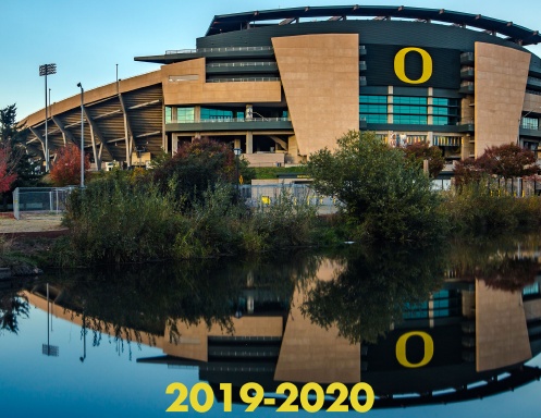 2019-2020 Oregon Calendar