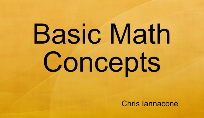 Basic Math Concepts